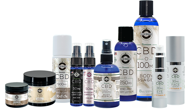 Hemp Infused Topical Creams | Live Green Hemp