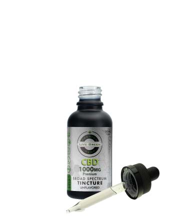 CBD Broad Spectrum Oil Tinctures 30ml | Live Green Hemp