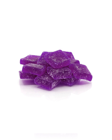 CBD Broad Spectrum Infused Gummies Grape 30ct 1500mg | Live Green Hemp