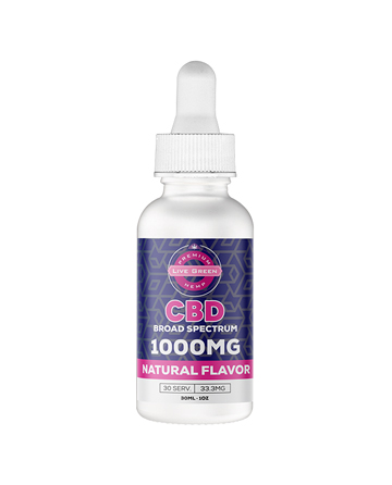 CBD Broad Spectrum MCT Oil Tincture 30ml 1000mg | Live Green Hemp