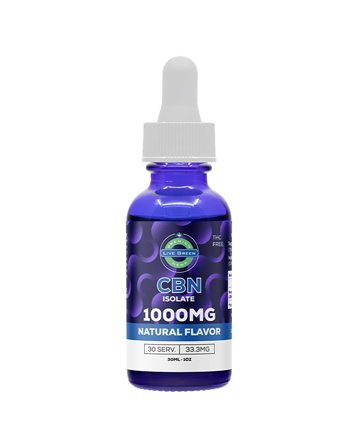 CBN MCT Oil Tincture 30ml 1000mg / 200n0mg | Live Green Hemp