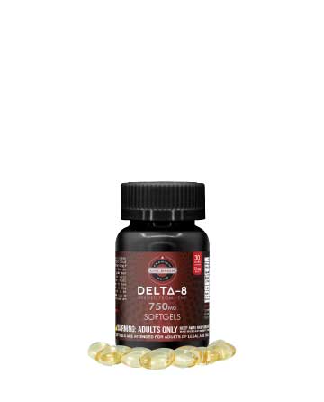 Delta 8 Softgels 30pcs 750mg | Live Green Hemp