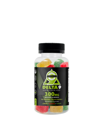 Delta 9 Infused Gummy Squares 30ct 300mg