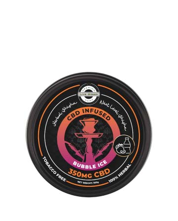 CBD Herbal Shisha Bubble Ice 350mg | Live Green Hemp