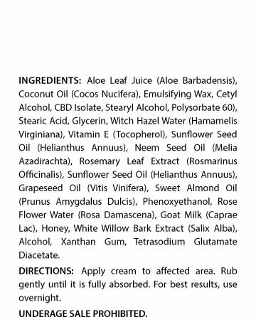 CBD Foot Therapy Cream 4oz 250mg | Live Green Hemp