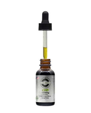 CBD Full Spectrum Hempseed Oil Tincture 30ml 1500mg | Live Green Hemp