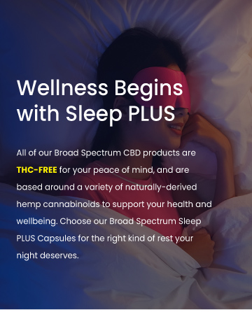 CBD Broad Spectrum Sleep Plus Capsules 30pcs 750mg | Live Green Hemp