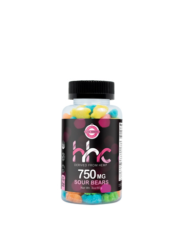 HHC Sour Bears 30ct 750mg | Live Green Hemp