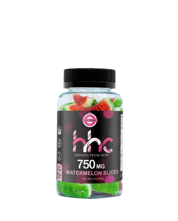 HHC Watermelon Slices 30ct 750mg | Live Green Hemp