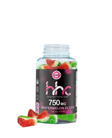 HHC Watermelon Slices 30ct 750mg | Live Green Hemp