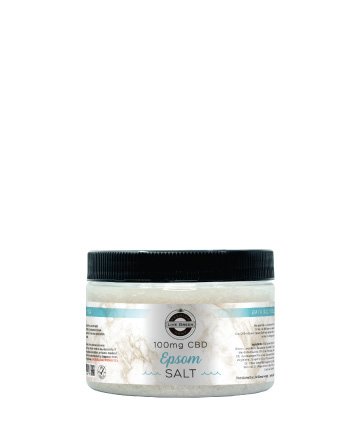 CBD Bath Salt 12oz 100mg | Live Green Hemp