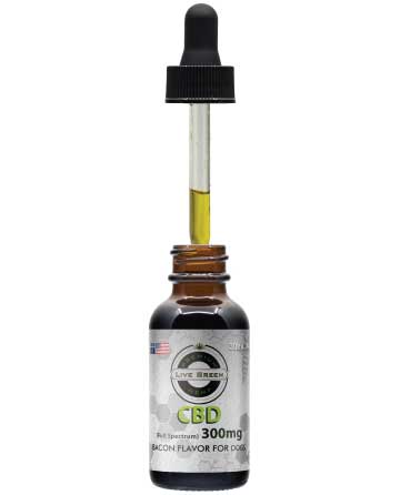 CBD Full Spectrum Pet Tinctures for Pets 30ml | Live Green Hemp
