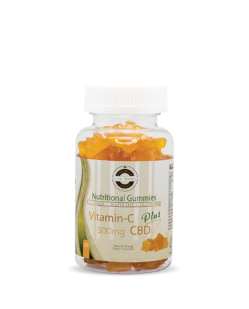 CBD Nutritional Gummy Vitamin C 60pcs 300mg  | Live Green Hemp