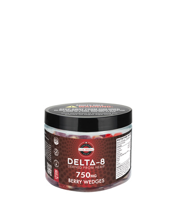 Delta 8 Classic Gummy Berry Wedges 30pcs 750mg