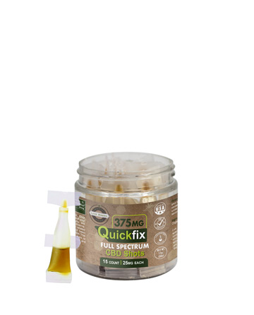 CBD Quickfix Shots - 15pc 375mg | Live Green Hemp