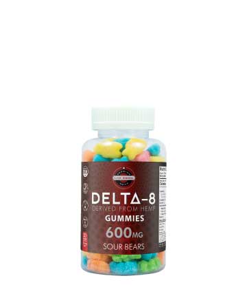 Delta 8 Gummy Sour Bears 30ct 600mg