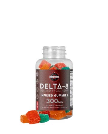 Delta 8 Infused Gummy 30ct 300mg | Live Green Hemp