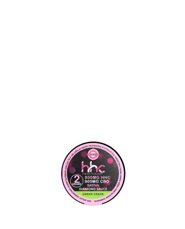 HHC Diamond Sauce Sativa Green Crack 2g 1800mg | Live Green Hemp