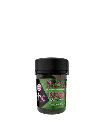 HHC Infused Gummies 20ct 1000mg | Live Green Hemp
