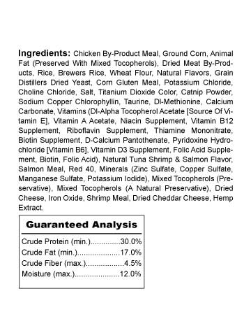 CBD Pet Cat Treats Seafood Mix 12oz 100mg | Live Green Hemp