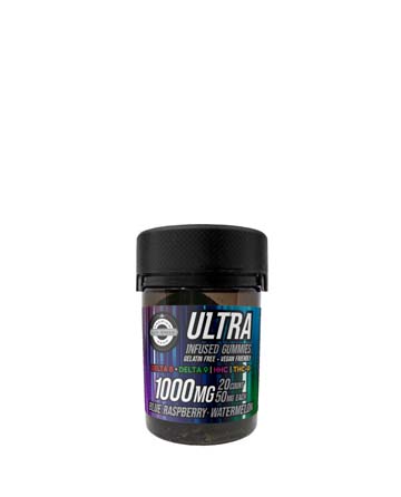Ultra Infused Gummies 20pcs 1000mg | Live Green Hemp
