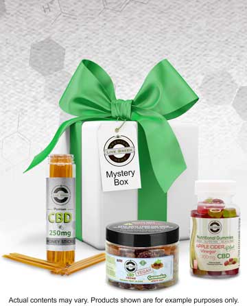 CBD Edibles / Nutrition / Vegan Mystery Box $75 - $195 value | Live Green Hemp