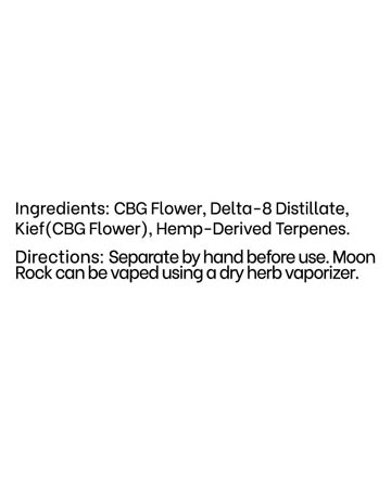 Delta 8 Moon Rock Indica - Watermelon Zkittles - 2g - 760mg | Live Green Hemp