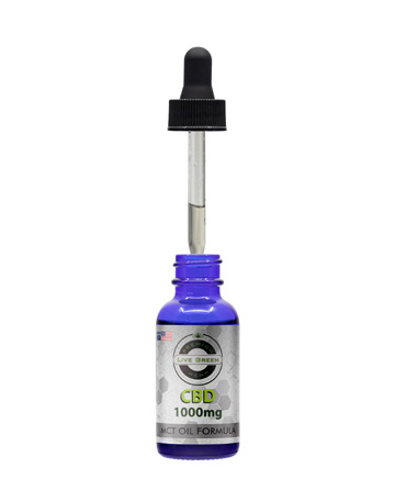 CBD MCT Oil Tincture 30ml | Live Green Hemp
