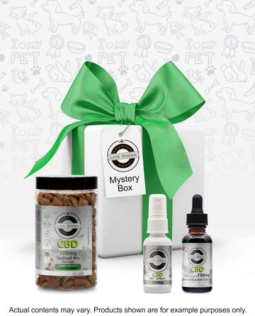 CBD Pets Mystery Box $50 - $130 value | Live Green Hemp