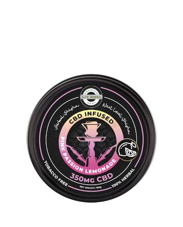 CBD Herbal Shisha Pink Passion Lemonade 350mg | Live Green Hemp