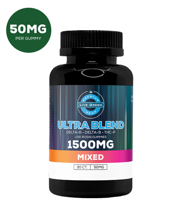 Ultra Infused Gummies 30ct 1500mg | Live Green Hemp